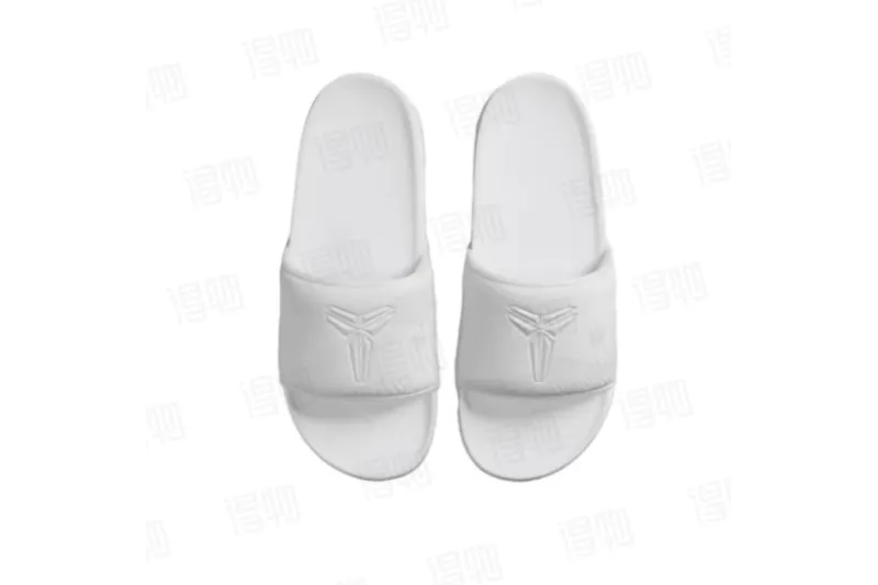 Shop Kobe Bryant x Offcourt Slide Triple White Reps