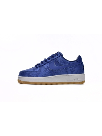 PKGoden Air Force 1 Low CLOT Blue Silk, CJ5290-400 01