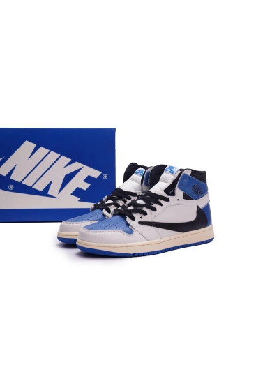 PKGoden Jordan 1 Retro High OG Fragment Travis Scott, DH3227-105 US14 02