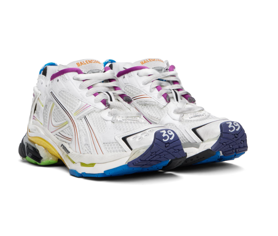 PKGoden Balenciaga Runner Gardient White Multi