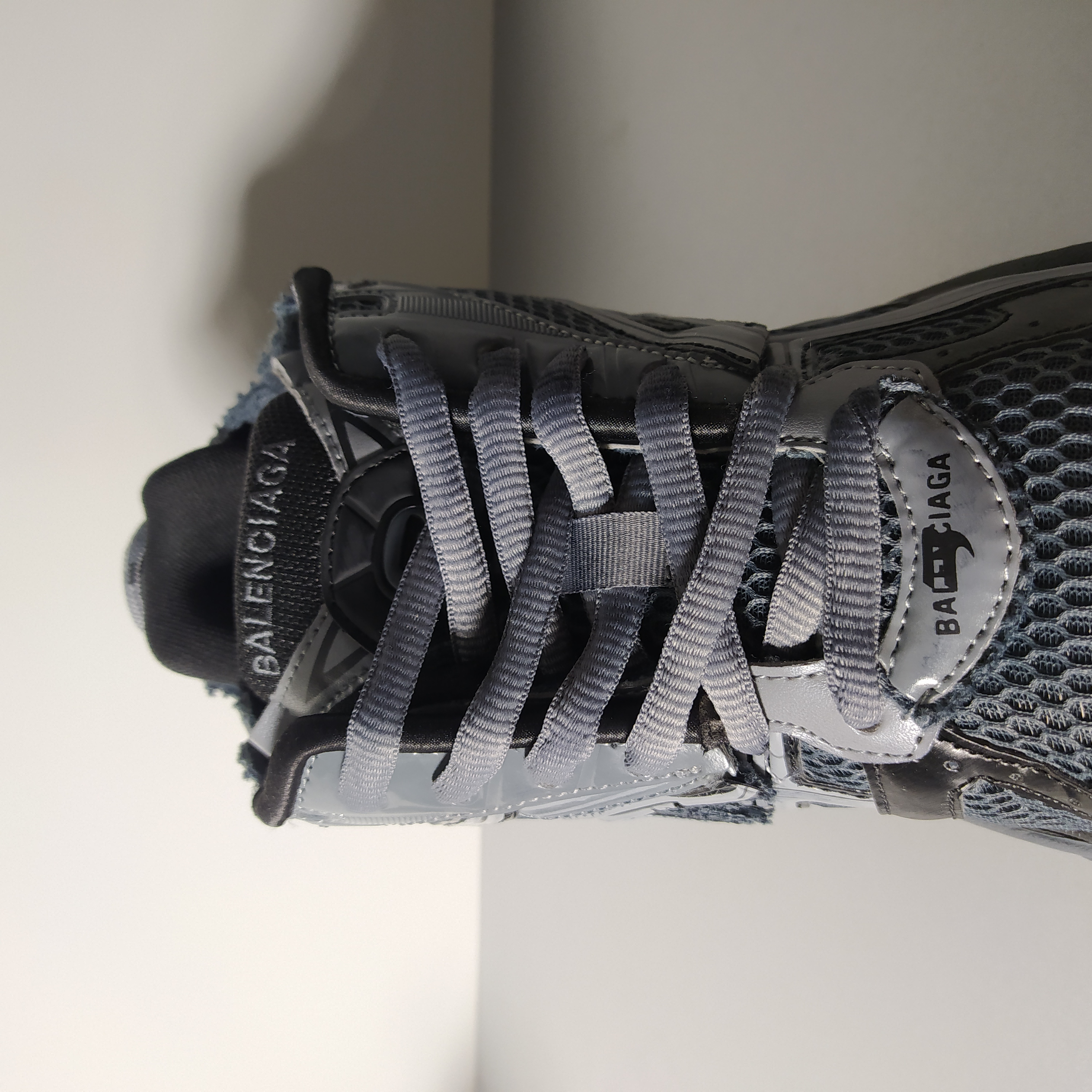 PKGoden Balenciaga 7th Runner All Black Gray 677402 W3RB2 1515