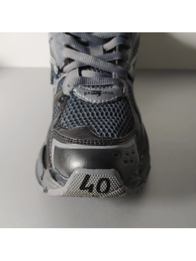 PKGoden Balenciaga 7th Runner All Black Gray 677402 W3RB2 1515 02