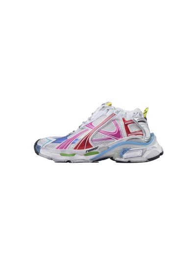 PKGoden Balenciaga Runner Sneaker White Multi-Color, 772774 W3RBW 9645 01
