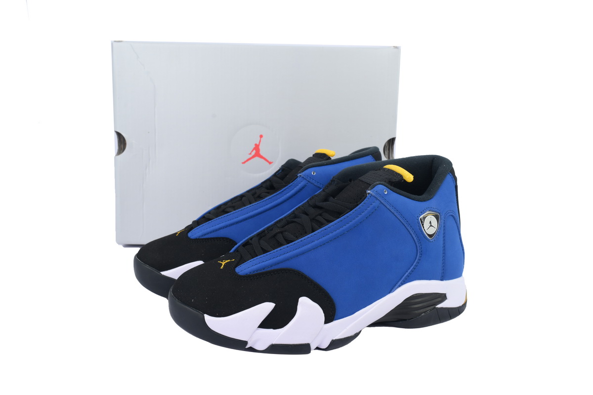 PKGoden Air Jordan 14 Retro Laney, 487471-407