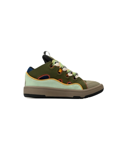 PKGoden LANVIN White Ladies Brown Green 02
