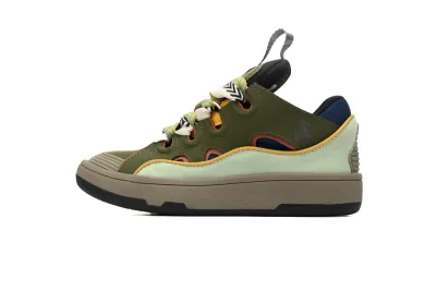 PKGoden LANVIN White Ladies Brown Green 01
