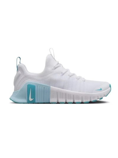 POP N@ke Free Metcon 6 White Glacier Blue Dusty Cactus, FJ7126-107 02