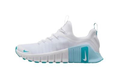 POP N@ke Free Metcon 6 White Glacier Blue Dusty Cactus, FJ7126-107 01