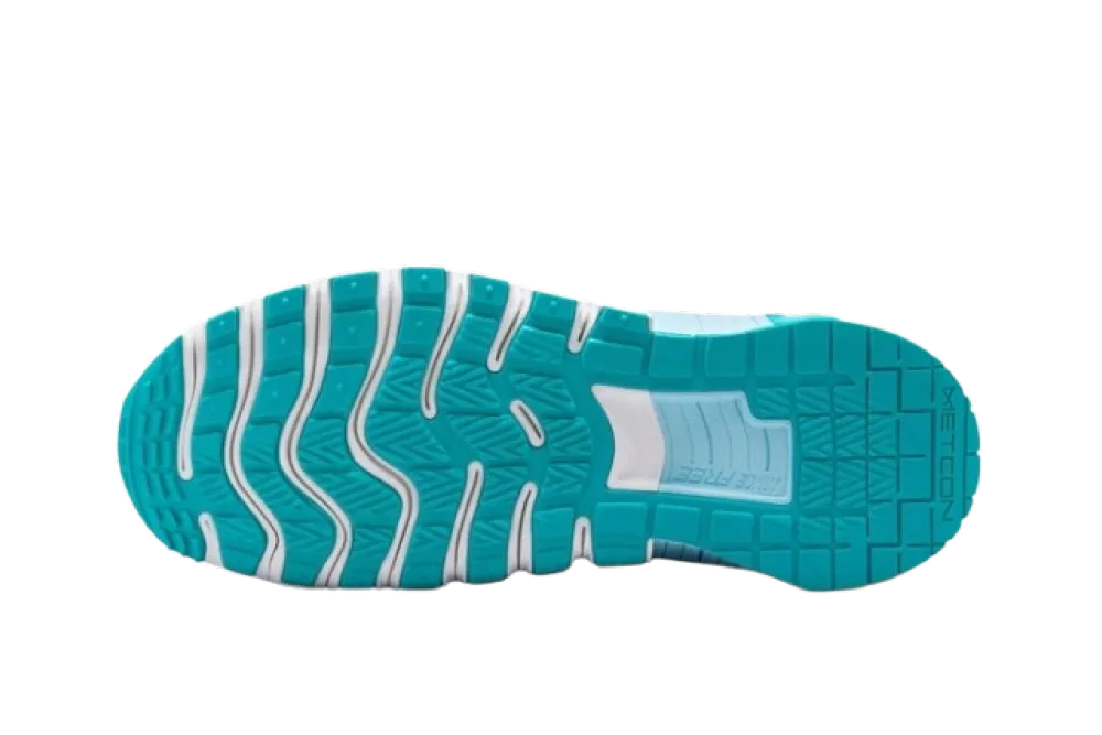 POP N@ke Free Metcon 6 White Glacier Blue Dusty Cactus, FJ7126-107