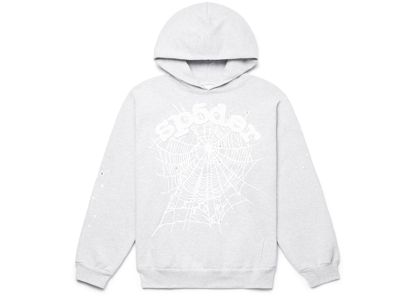 Sp5der OG Web Hoodie HeatherGrey