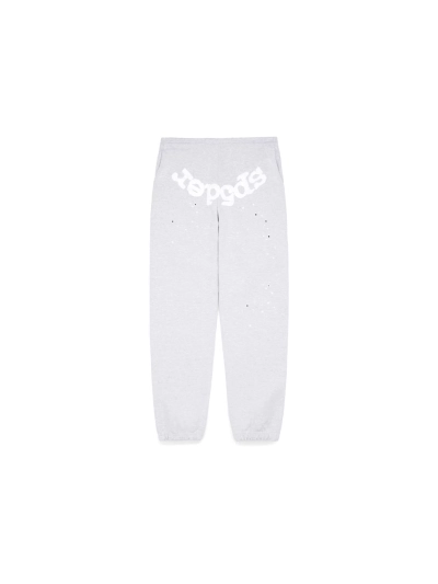 Sp5der OG Web Sweatpants Heather Grey 01
