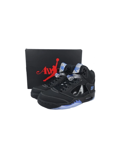 PKGoden Awake NY x Air Jordan 5 Retro Black Racer Blue, DV4982-004 02