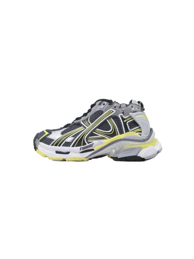 PKGoden Balenciaga Runner Sneaker Grey Black Yellow, 772767 W3RMU 1279 01