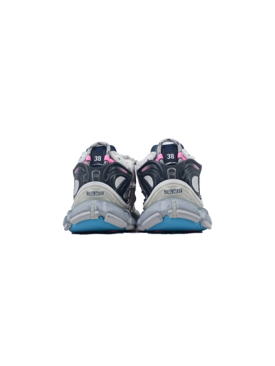 PKGoden Balenciaga Runner Sneaker Grey White Black, 772767 W3RNY 0322 02