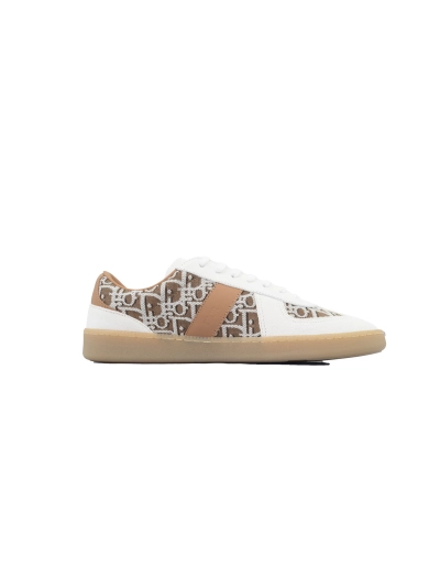 PKGoden Dior B01 Match Point Smooth Calfskin White Brown 02