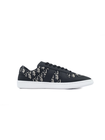 PKGoden Dior B01 Match Point Sneaker Smooth Calfskin Black White 02
