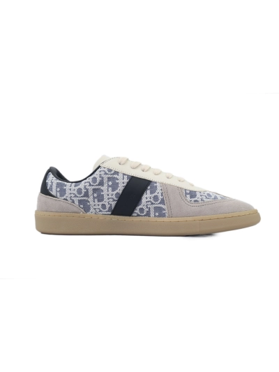 PKGoden Dior B01 Match Point Sneaker Smooth Calfskin Grey Blue 02