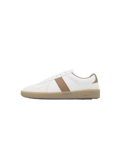 PKGoden Dior B01 Match Point Sneaker Smooth Calfskin White Brown 01