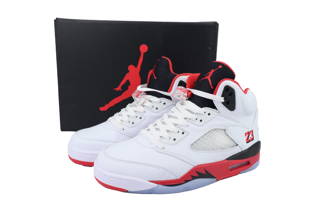 PKGoden Air Jordan 5 Retro Fire Red 2025 HQ7978-101