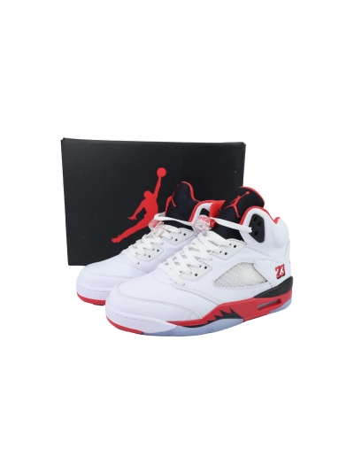 PKGoden Air Jordan 5 Retro Fire Red 2025 HQ7978-101 02
