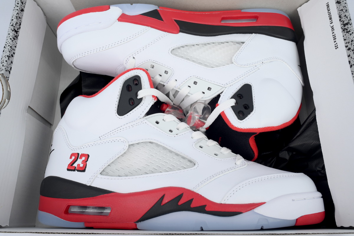 PKGoden Air Jordan 5 Retro Fire Red 2025 HQ7978-101