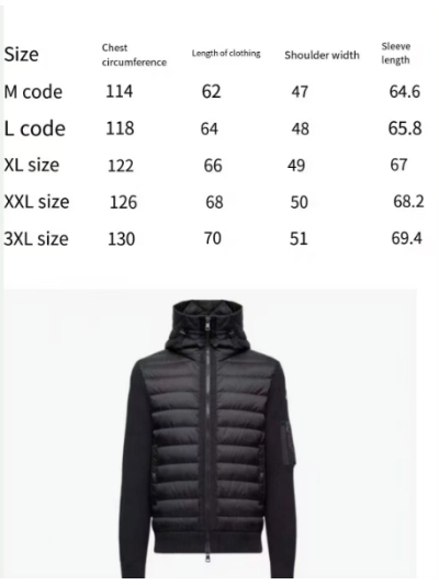 Moncler Down Jacket - Padded Zip-Up Cardigan Navy Blue 02