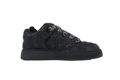 PKGoden Dior B9S Skater ERL Quilted Cannage Calfskin Black 01 02