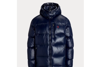 Ralph Lauren The Gorham Glossed Down Jacket Blue 01