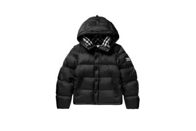 Burberry Hooded Puffer Jacket with Hood 01