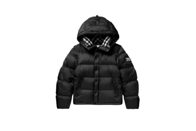 Burberry Hooded Puffer Jacket with Hood 01