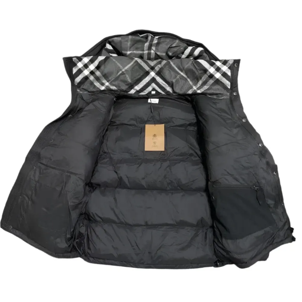 Burberry Hooded Puffer Jacket with Hood