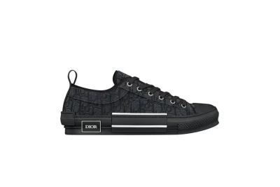 PKGoden B23 low oblique sneakers black 01