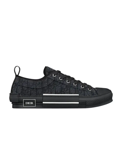 PKGoden B23 low oblique sneakers black 01