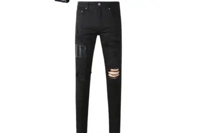 Amiri Pants Black Jeans, 892 01