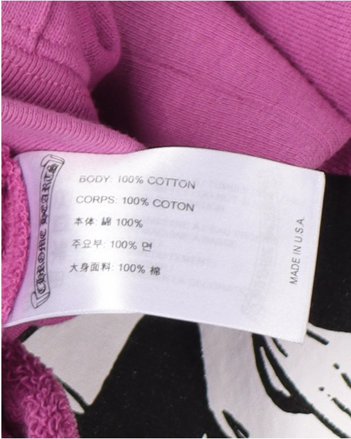 Chrome Hearts x Matty Boy Web Hoodie Purple