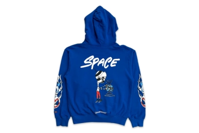 Chrome Hearts x Matty Boy Hoodie Space Affair Blue 02