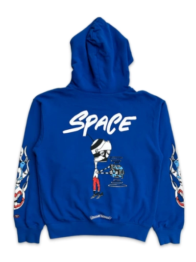 Chrome Hearts x Matty Boy Hoodie Space Affair Blue 02