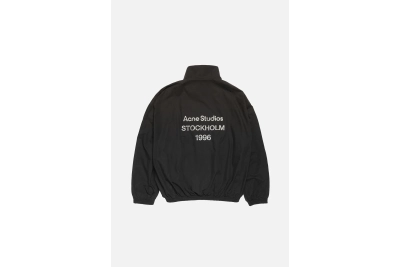 Acne Studios Washed logo jacket Black 02