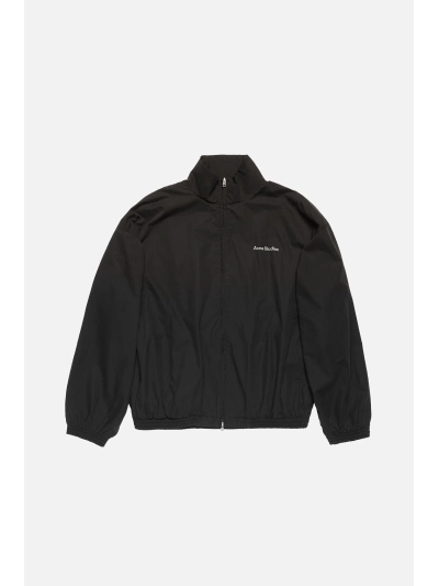 Acne Studios Washed logo jacket Black 01