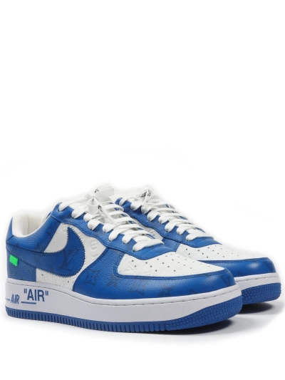 PKGoden Air Force 1 LowBy Virgil Abloh White Royal 02