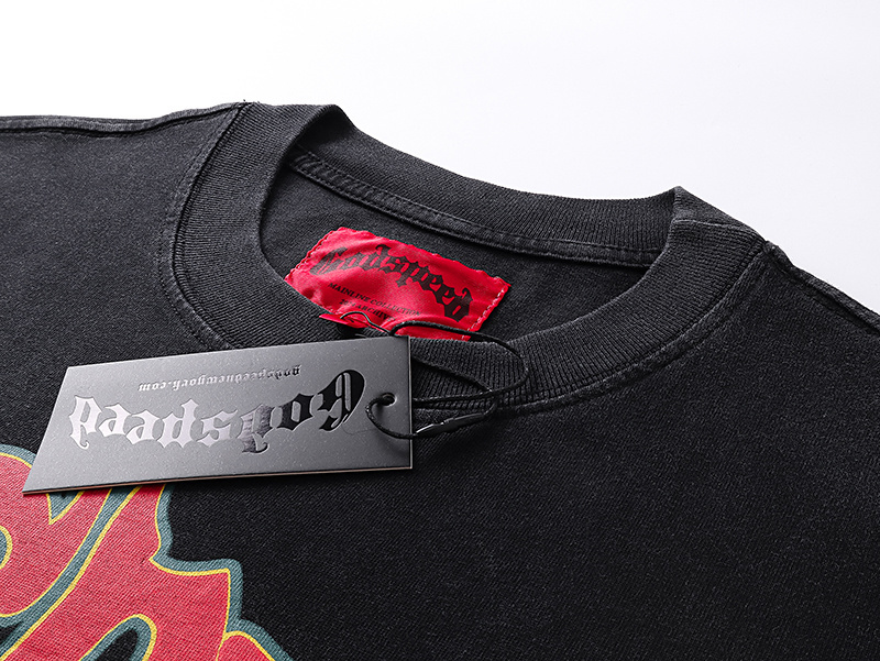 Godspeed T-Shirt Washed Black 1068