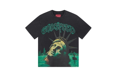 Godspeed T-Shirt Washed Black 1069 02