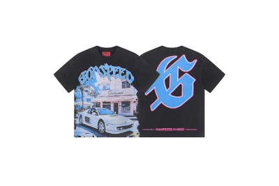 Godspeed T-Shirt Washed Black 1070 01