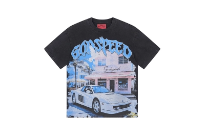 Godspeed T-Shirt Washed Black 1070 02