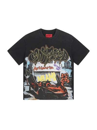Godspeed T-Shirt Washed black 1071 02
