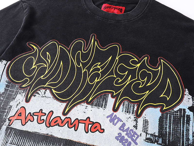 Godspeed T-Shirt Washed black 1071