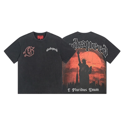 Godspeed T-Shirt Washed black 1072 01