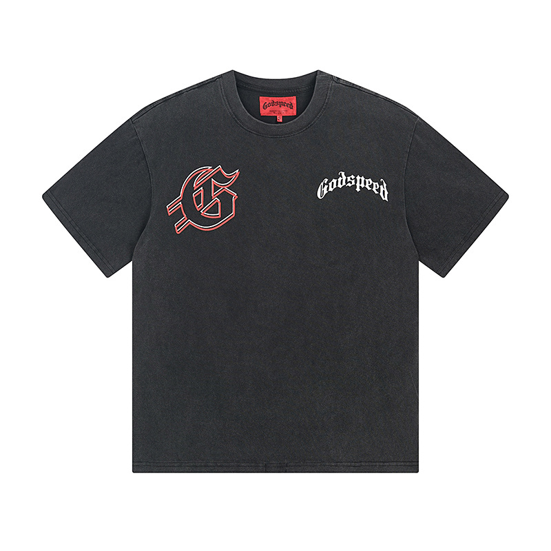 Godspeed T-Shirt Washed black 1072