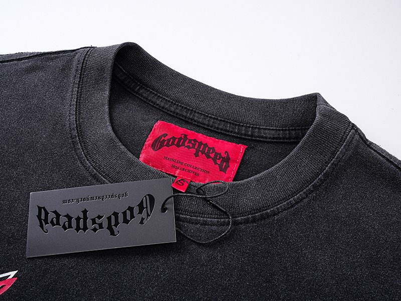Godspeed T-Shirt Washed black 1072