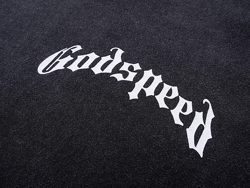Godspeed T-Shirt Washed black 1072
